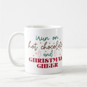 Ik loop op warme chocolademelk - Kerstmis Koffiemok (Links)