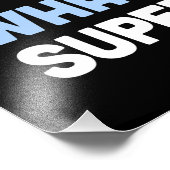 Ik loop op water. Wat is jouw superkracht? Foto Afdruk (Hoek)