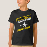 Ik loop over alles parkour t-shirt<br><div class="desc">Je bent een freerunner en doet freestyle parkour met achterover en klimmen? Dan is dit baanbrekende ontwerp juist voor elke streetstijl acrobat. Cadeau voor kerstmis,  verjaardag</div>