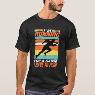 Ik loop voor een reden dat ik de vintag Retro moet T-shirt
