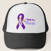 Ik loop voor mama Alzheimer's Gift Trucker Pet (Voorkant)