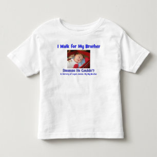 Ik loop voor mijn broer kinder shirts