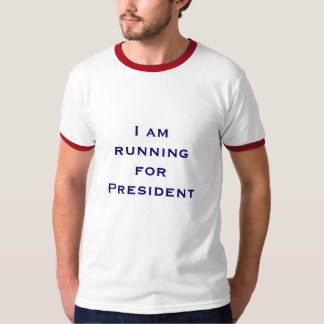 Ik loop voor President T-shirt