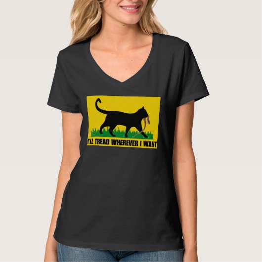 Ik loop waar ik maar wil t-shirt (Voorkant)