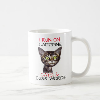 IK LOS OP CAFFEINE CATS & CUSS WORDS KOFFIEMOK