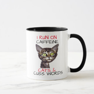 IK LOS OP CAFFEINE CATS & CUSS WORDS MOK