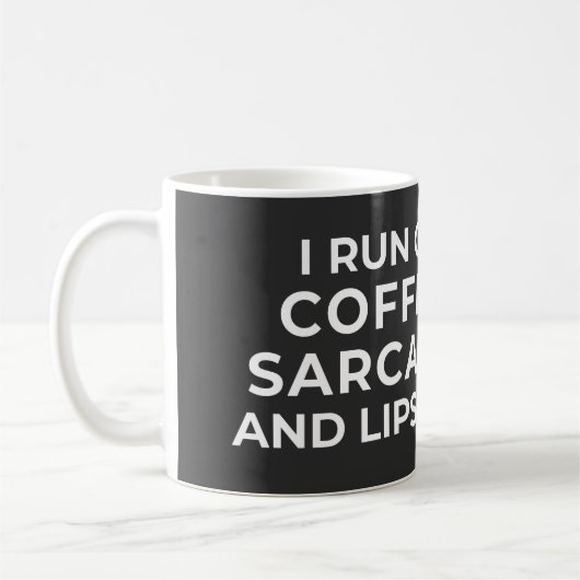 IK LOS OP KOFFIE SARCASM EN LIPSTICK - SARCASTIC KOFFIEMOK (Links)
