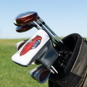 Ik LOVETTE UNIEKE AUTO ONTWERP GOLF HOOFDHOES Golfheadcover (Insitu)
