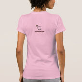 Ik luid mijn moeder V T-shirt (Achterkant)