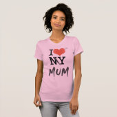Ik luid mijn moeder V T-shirt (Voorkant volledig)