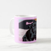 Ik luid mijn pug. Mok (Voorkant links)