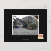 Ik luister briefkaart (Voorkant)