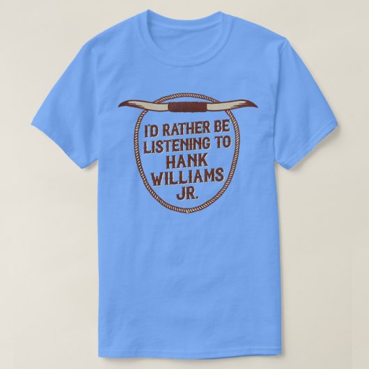 Ik luister liever naar Williams Jr T-shirt (Design voorkant)