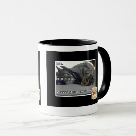 Ik luister mok (Voorkant rechts)