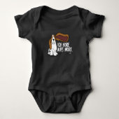 Ik luister naar het Gezegde cadeau van de Woordban Romper (Voorkant)