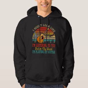 Ik luister naar je maar in mijn hoofd speel ik mij hoodie