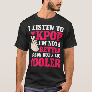 Ik luister naar Kpop Merch Kpop Merchandise Gift T-shirt