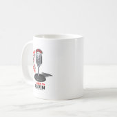 Ik luister naar Levin Koffiemok (Voorkant links)