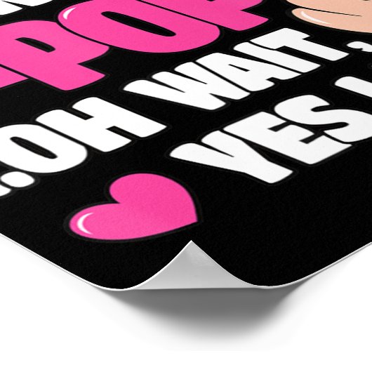 Ik luister niet altijd naar Kute Pop Kpop Music An Poster (Hoek)