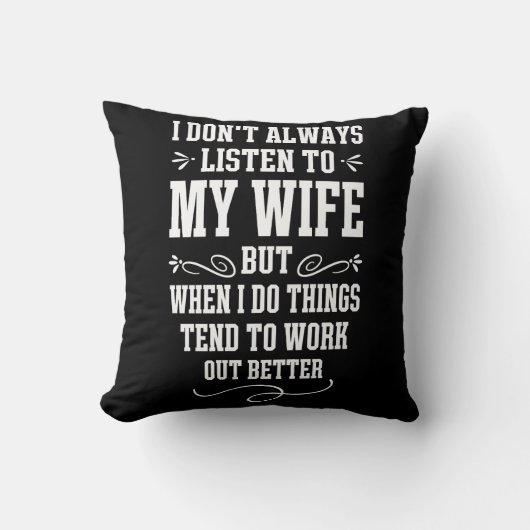 Ik luister niet altijd naar mijn vrouw, maar als i kussen (Voorkant)