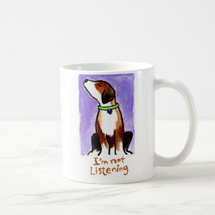 Ik luister niet (onzin) koffiemok