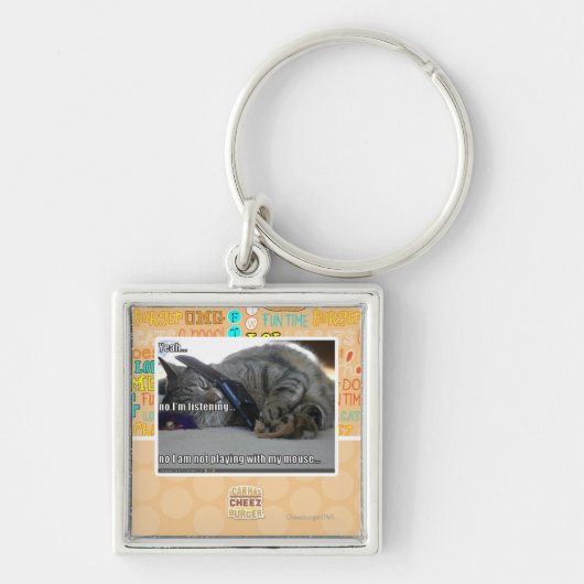 Ik luister sleutelhanger (Voorkant)