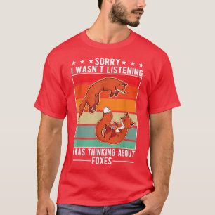 Ik luisterde niet naar Foxes T-Sh. T-shirt