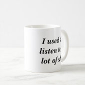 Ik luisterde vaak naar een hoop ska koffiemok (Voorkant rechts)