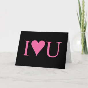 IK LUV U KAART