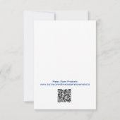 IK LUV U Teddy Bear Valentijn Kaart (Achterkant)