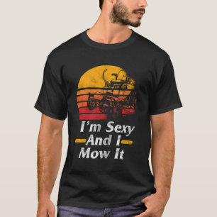 Ik maai het grasmaaier tuinieren voor t-shirt