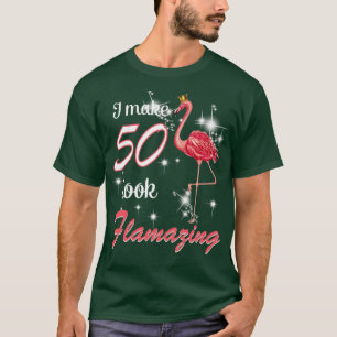 Ik maak 1969 50e verjaardag Flamin van 50 jaar T-shirt