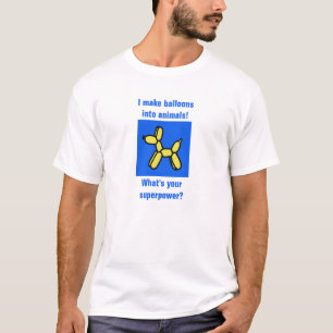 Ik maak ballonnen in dieren Twister T-shirt
