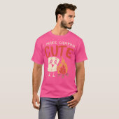 Ik maak Camping Schattige Marshmallow Camper Ki T-shirt (Voorkant volledig)