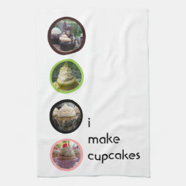 Ik maak Cupcakes Theedoek