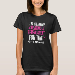 Ik maak daar stilletjes een spreadsheet voor t-shirt