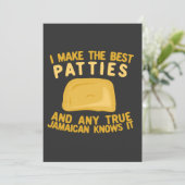 Ik maak de beste patenten en elke echte Jamaicaan Kaart (Staand voorkant)