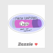 Ik maak de kapstokken af sticker (Vel)