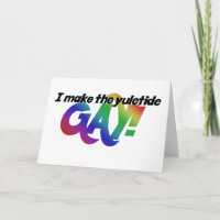 Ik maak de Yuletide GAY
