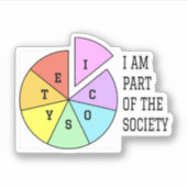 Ik maak deel uit van de Society Sticker (Voorkant)