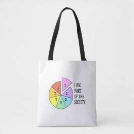 Ik maak deel uit van de Society Tote Bag