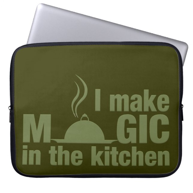 Ik maak een aangepast magnetisch laptophoes laptop sleeve (Voorkant)