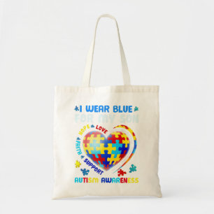 Ik maak een geweldige manier om liefde en steun vo tote bag