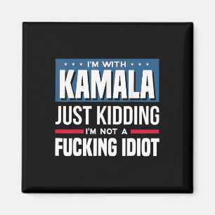 Ik maak een grapje met Kamala, ik ben geen Ing Idi Magneet
