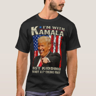 Ik maak een grapje met Kamala, ik ben geen Ing Idi T-shirt
