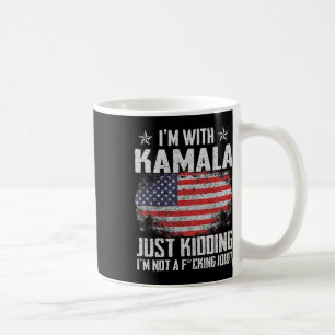 Ik maak een grapje met Kamala, niet met die idioot Koffiemok