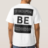 IK MAAK EEN GRAPJE T-SHIRT (Achterkant)