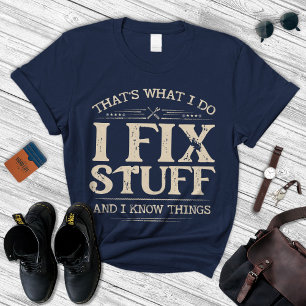 Ik maak een stuk Shirt en ik weet het... grappige