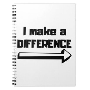 Ik maak een verschil notitieboek