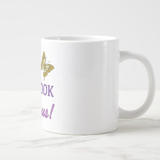 Ik maak er 60 verbluffend van! grote koffiekop (Rechts)